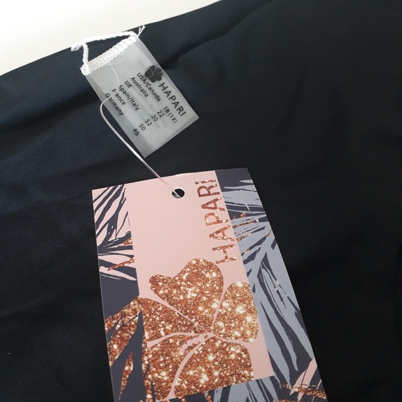 Hapari | Black Euro Cheeky Swimsuit Bottom 1X NWT - Picture 5 of 6
